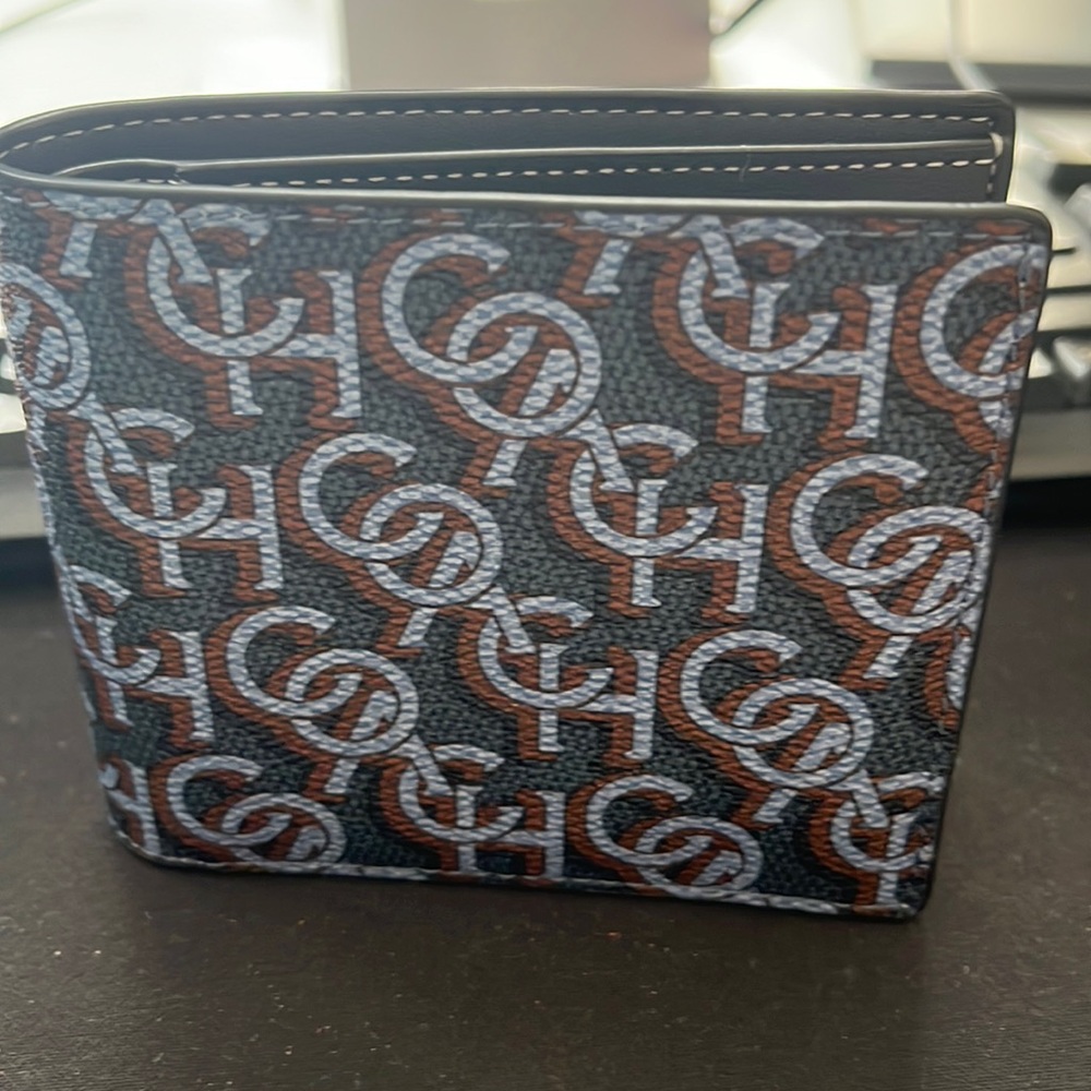 Brand new COACH Men Wallet $ ID insert —QB- Midnight